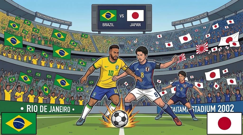 巴西 vs 日本（淘汰赛北京时间 6 月 30 日（周二）凌晨 01:00）