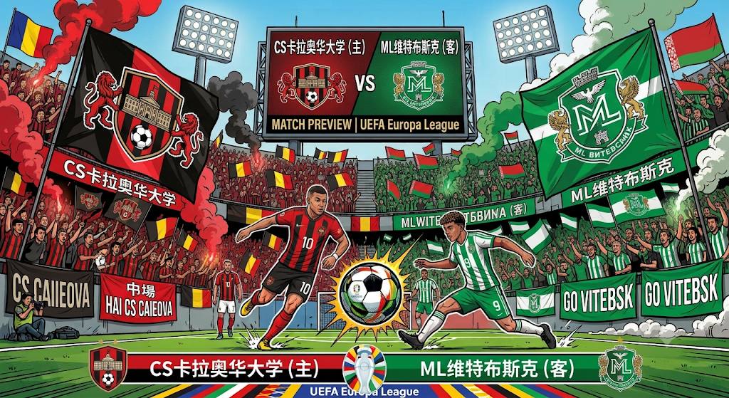 欧洲冠军联赛外围赛   7月16日 01:30 CS卡拉奥华大学 vs ML维特布斯克