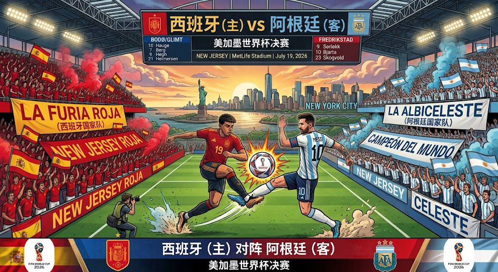 美加墨世界杯   西班牙 vs 阿根廷（巅峰决赛）北京时间7月20号03:00