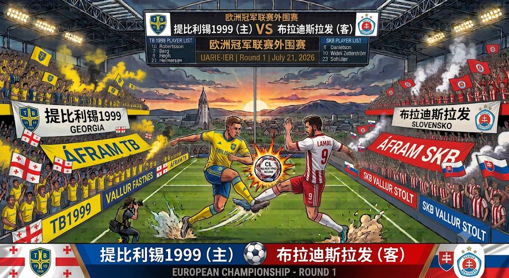 欧洲冠军联赛外围赛  7月22日 00:00  提比利锡1999 (主) vs 布拉迪斯拉发 (客)
